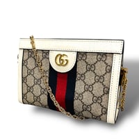 極美品　CELINE セリーヌ　ポーチ　マカダム柄　レディース　クラッチバッグ CELINE(セリーヌ)マカダム柄 2WAYクラッチバッグ ポーチ ブラウン