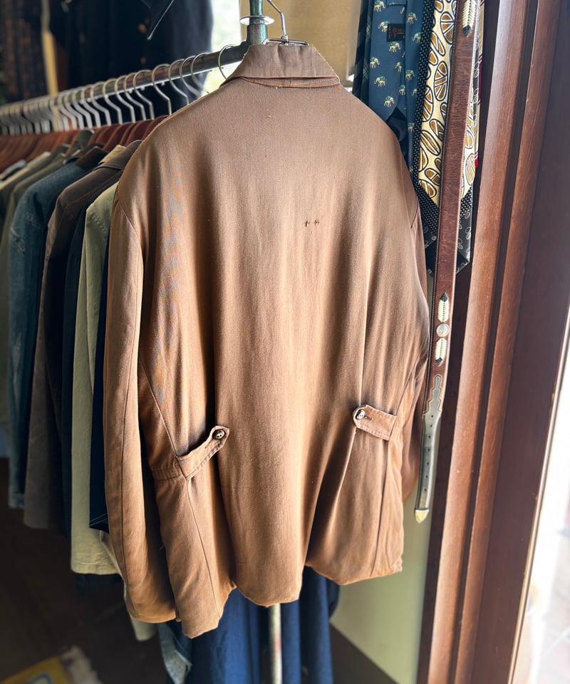 60s HERCULES ギャバジンジャケット　茄子紺 1960's HERCULES by Sears ギャバジンジャケット 裏地キルティング