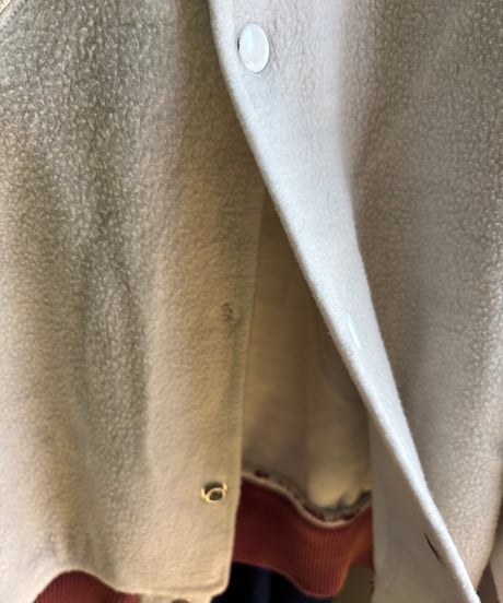 60s felco パイル生地　スタジャン　カレッジ