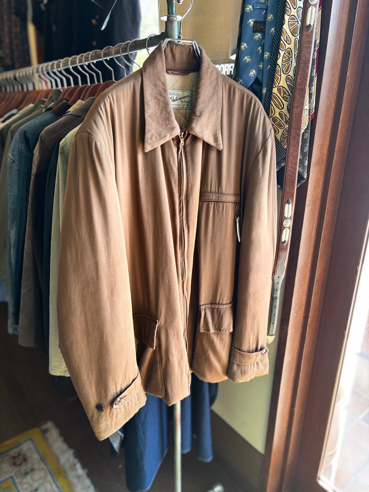 60s Sears Fieldmaster レーヨンギャバジャケット 60s HERCULES by sears ギャバジンジャケット | USED STORE B