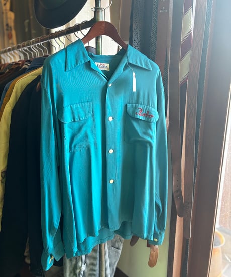 CAMPUS 50s レーヨンギャバ ボウリングシャツ