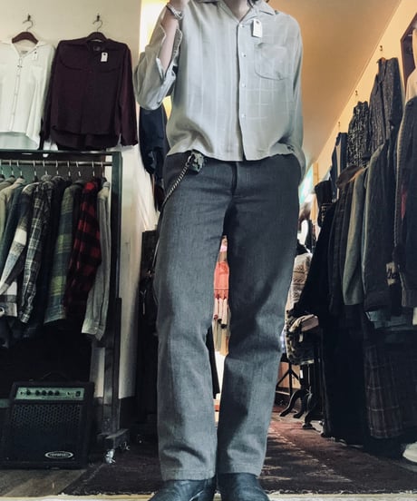 Panticelli 60s レーヨンシルクシャツ