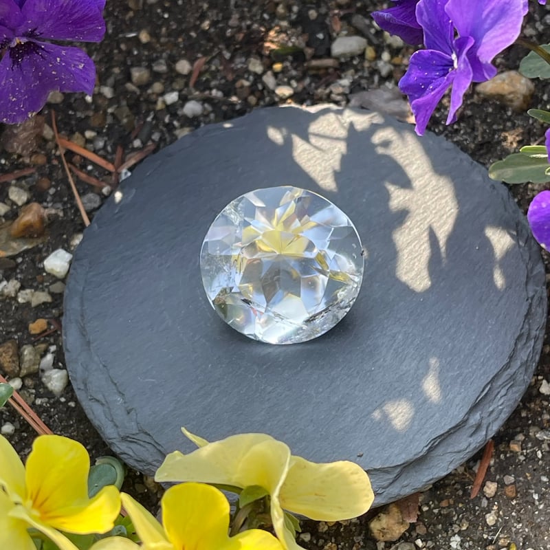 レア✨レムリアンクォーツ ダイヤモンドカット | 天使の灯石 michelle