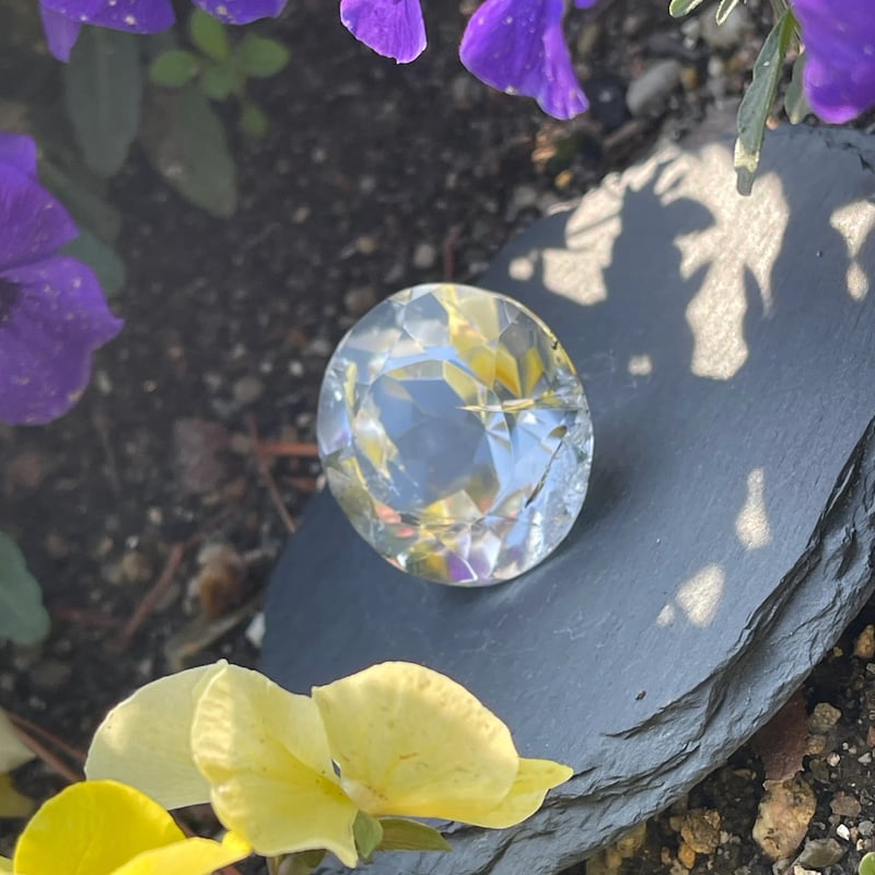 レア✨レムリアンクォーツ ダイヤモンドカット | 天使の灯石 michelle