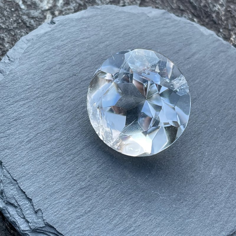 レア✨レムリアンクォーツ ダイヤモンドカット | 天使の灯石 michelle