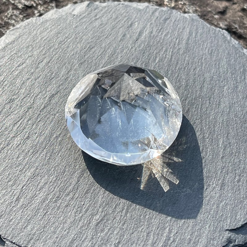 レア✨レムリアンクォーツ ダイヤモンドカット | 天使の灯石 michelle