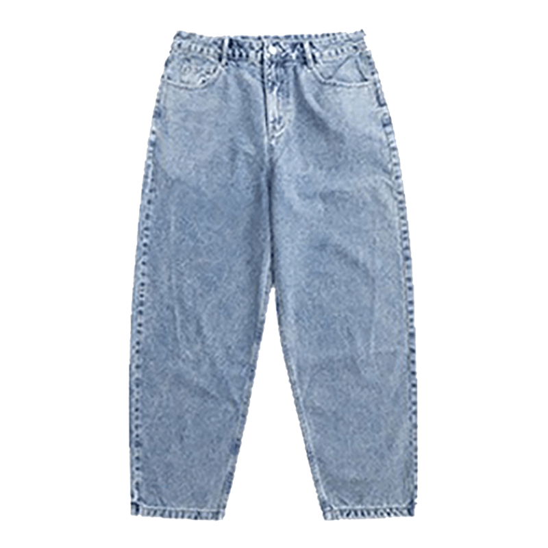 INFLATION】CUT BACK POCKET DENIM PANTS 【BLUE】 |