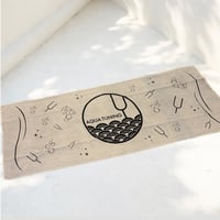 [麻炭染め]【限定】 超nano麻炭使用 手ぬぐい
