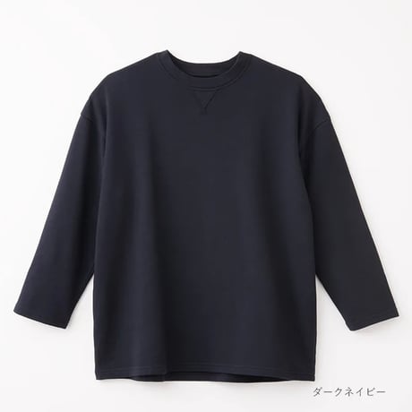[竹布]The★（ひとつぼし）スウェットラウンドネック