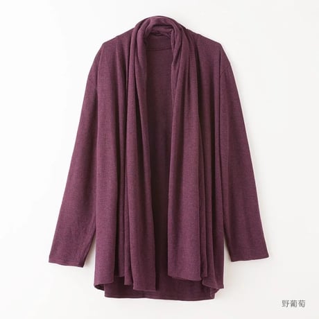 ［竹布 ］癒布（ゆふ）2WAYカーディガン