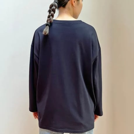[竹布]The★（ひとつぼし）スウェットラウンドネック