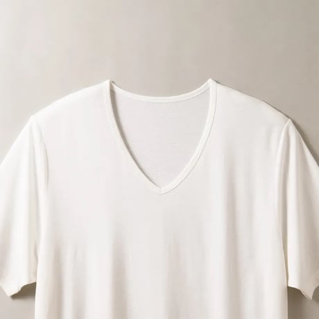 [竹布]ＶネックＴシャツ（Men's）