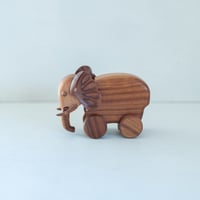 Wooden Elephant Toy / Object