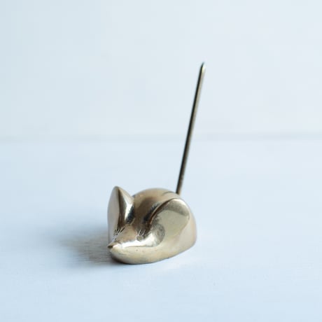 Mouse paper or Recipt Holder / Brass