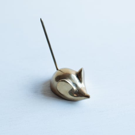Mouse paper or Recipt Holder / Brass