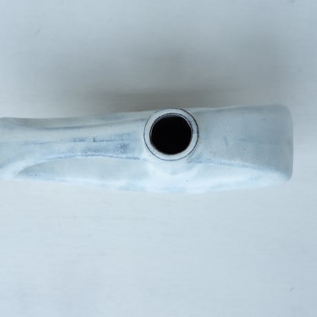 White Ceramic Flower Vase