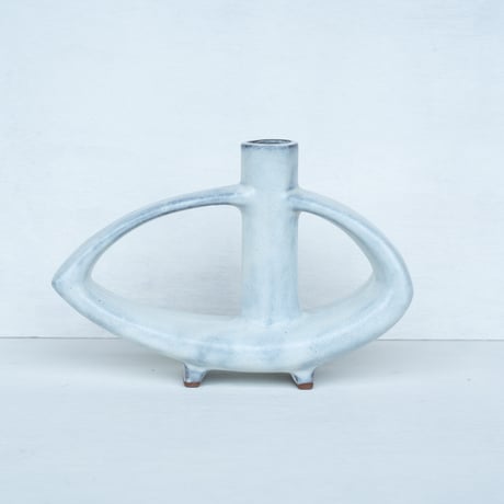 White Ceramic Flower Vase