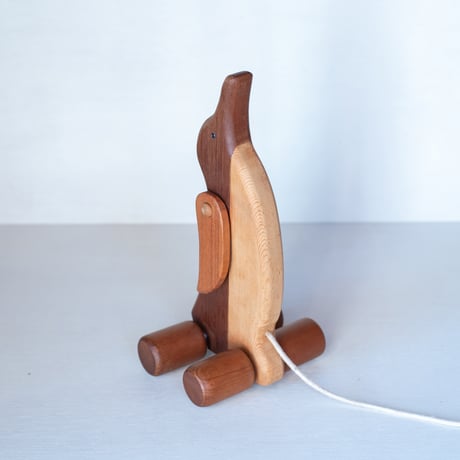 Wooden Penguin Toy / Object