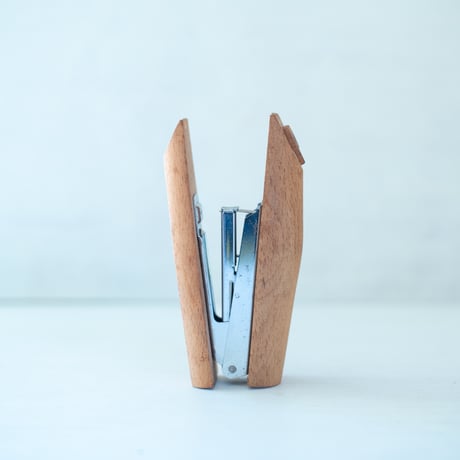 Wooden Owl Stapler