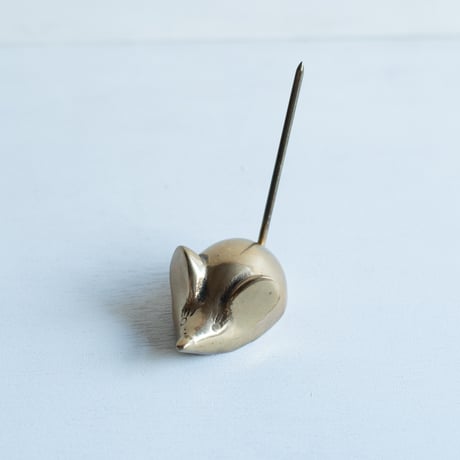 Mouse paper or Recipt Holder / Brass