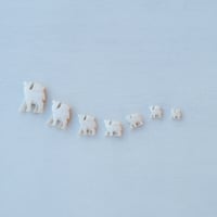 Hand Carved Camel Bone Set