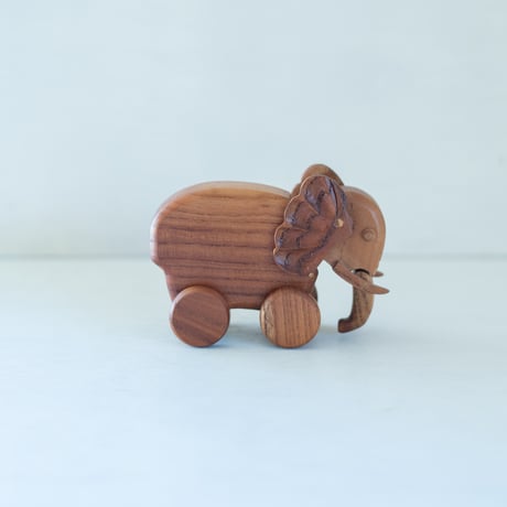 Wooden Elephant Toy / Object