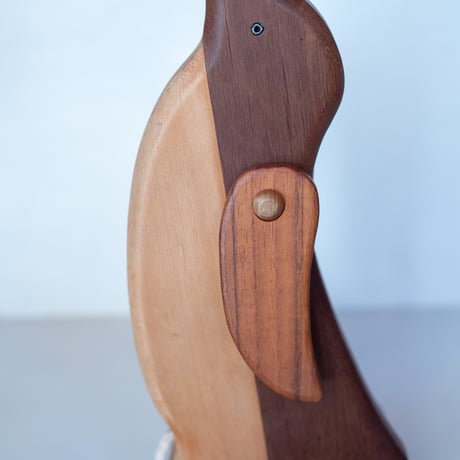 Wooden Penguin Toy / Object