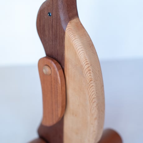 Wooden Penguin Toy / Object
