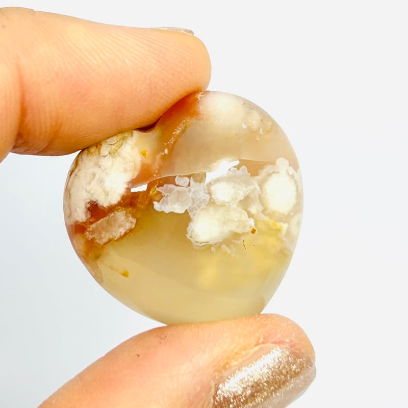 チェリーブロッサムアゲートオーダーページ◇14kgf◇Silver925 一点