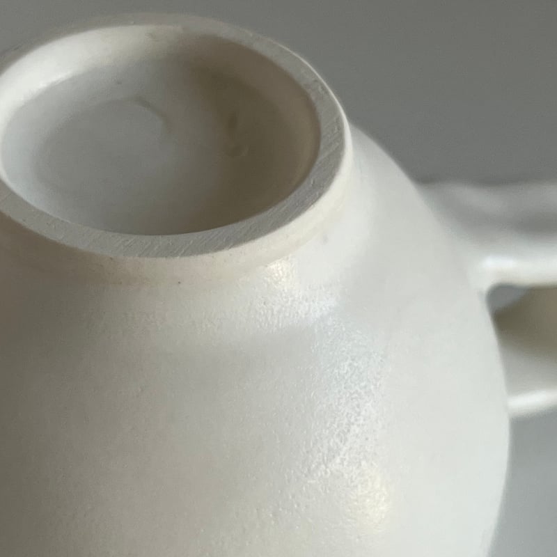 マグカップ 白と水色 | hara pottery haus