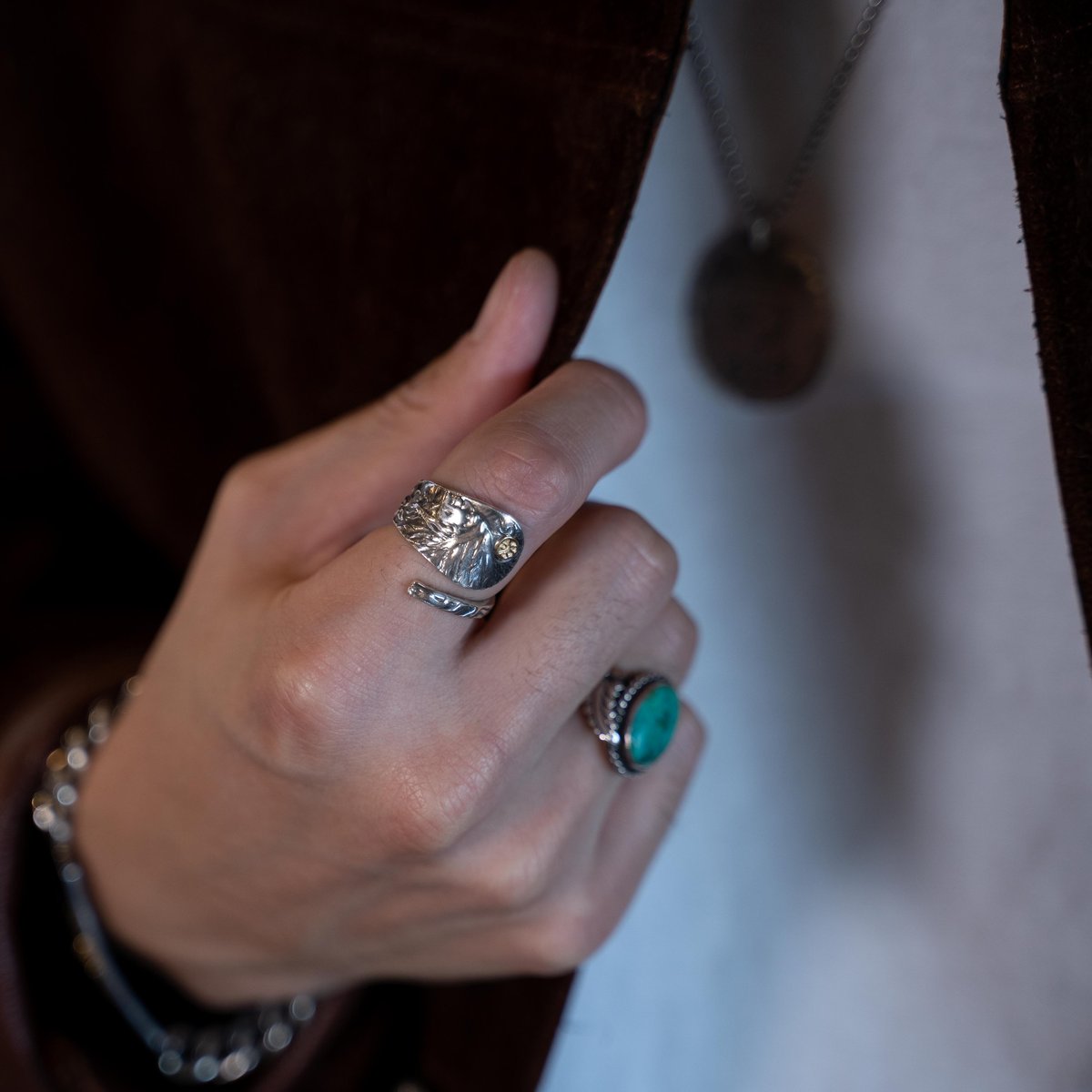 D.Native Spoon Ring (Gold Ver.)定価34100円 D.Native Spoon Ring (Gold Ver.) | D.DOGPATCH