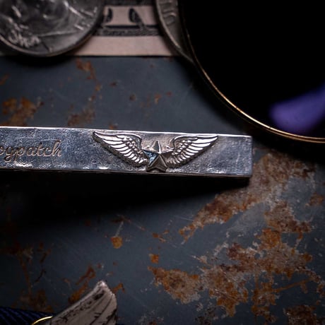 D.Dogpatch Aviator Tie Clip (Silver ver.)
