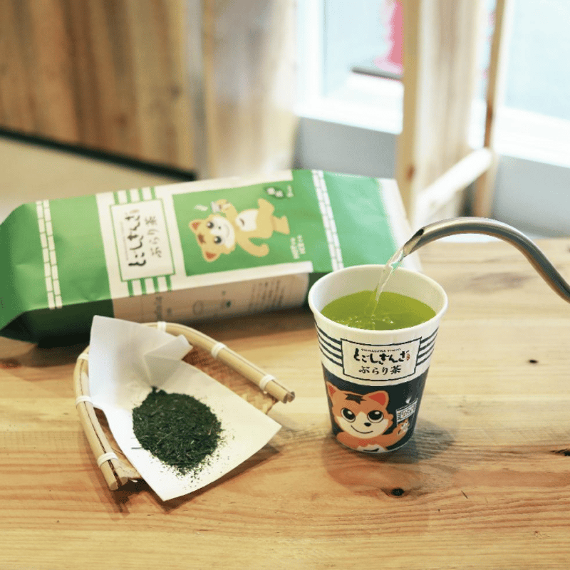 簡単！お湯を注ぐだけで本格お茶／銀ちゃんぶらり茶 5カップ入 | 茶雑菓