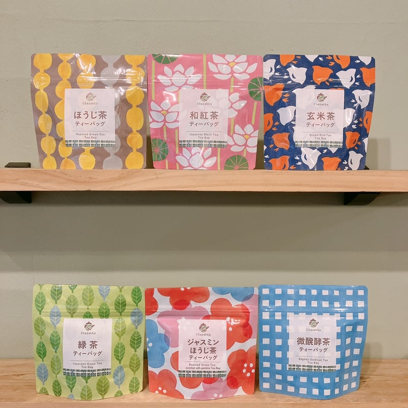 茶雑菓厳選お茶】6点ギフトセット（緑茶/ほうじ茶/和紅茶/微