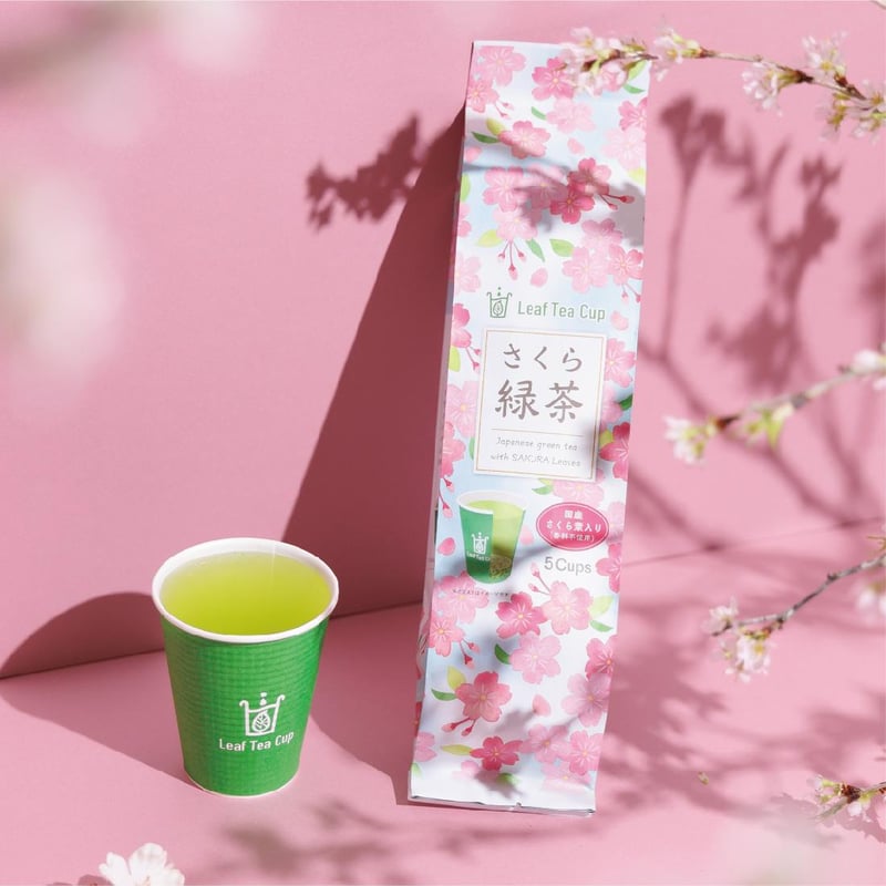 リーフティーカップ 5個入（シトラス緑茶・カカオほうじ茶・いちご和