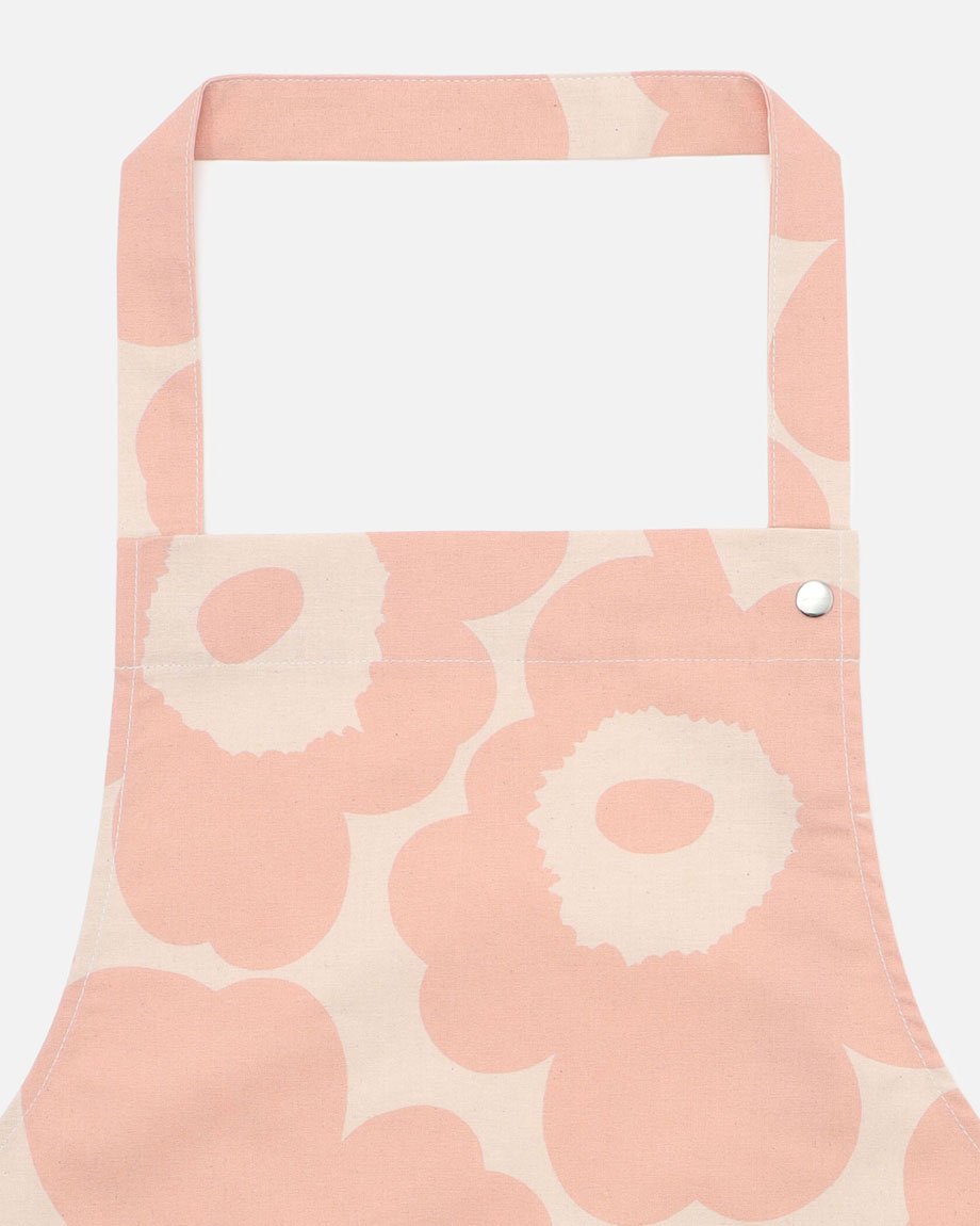 marimekko エプロン ウニッコ（ピーチ×コットン） | marimekko