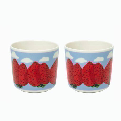 marimekko　コーヒーカップセット（ハンドルなし）　マンシッカヴオレット