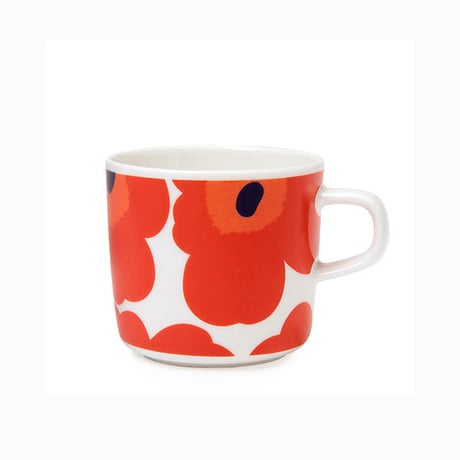 marimekko　コーヒーカップ　ウニッコ（レッド×ホワイト）
