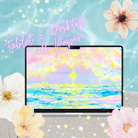 【夏季限定】タブレット&デスクトップ(PC)壁紙 “Phantom Sun”