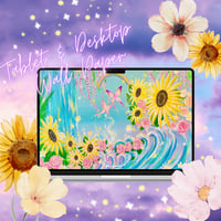 【夏季限定】タブレット&デスクトップ(PC)壁紙 “Bright Wisdom”
