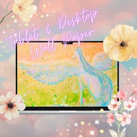 タブレット&デスクトップ(PC)壁紙”Light Wings”