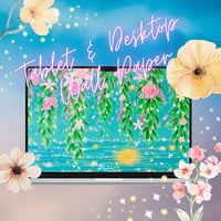 タブレット&デスクトップ(PC)壁紙“Under the Moon Light”