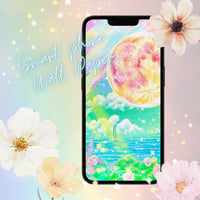 スマートフォン壁紙 “Paint the World” パターン1