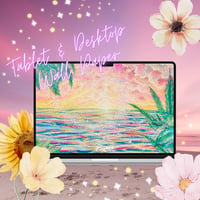【夏季限定】タブレット&デスクトップ(PC)壁紙 “光へ”