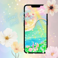 スマートフォン壁紙 “Paint the World” パターン2