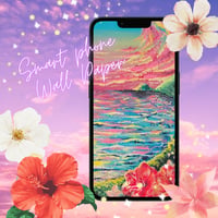 【夏季限定】スマートフォン壁紙 “始まりの朝陽”パターン1