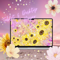 【夏季限定】タブレット&デスクトップ(PC)壁紙 “Beautiful Sunlights”パターン1