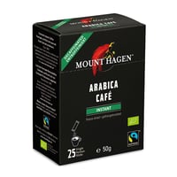 【マウントハーゲン】 有機フェアトレード カフェインレスインスタントコーヒー スティック 50g（2g×25）