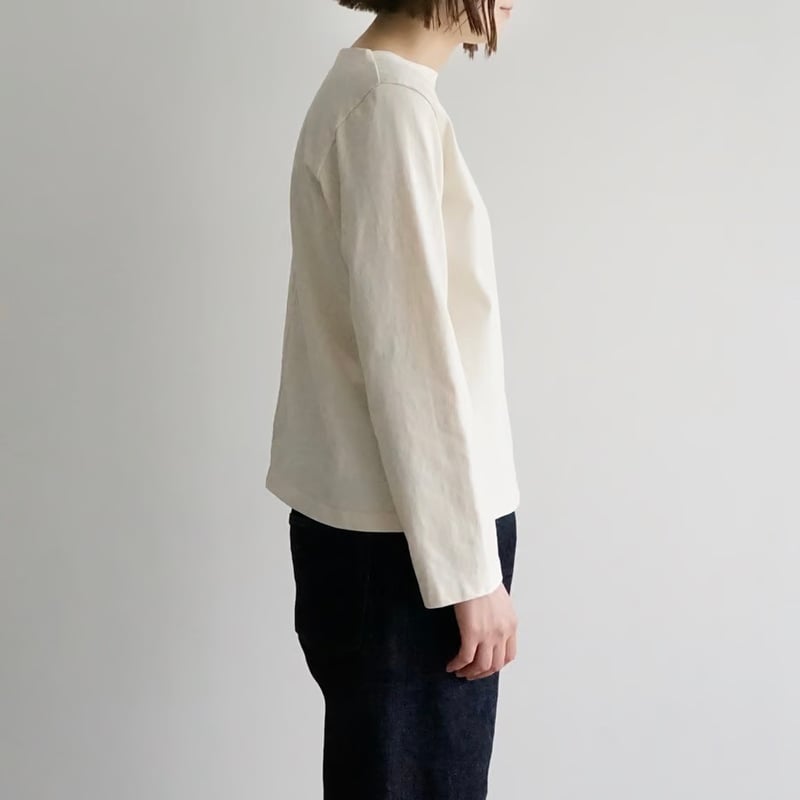 センターバックロングスリーブシャツ｜panache｜メンズ向けサイズ3 | 八画