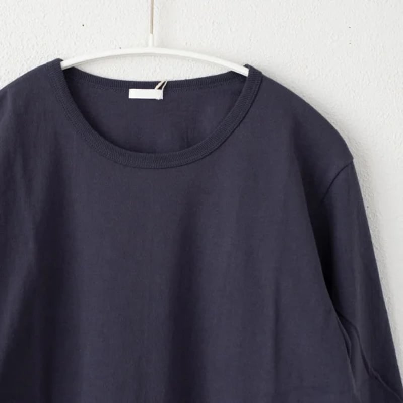 mavuno リネン天竺　ロングスリーブTシャツ mavuno リネン天竺 ロングスリーブTシャツ